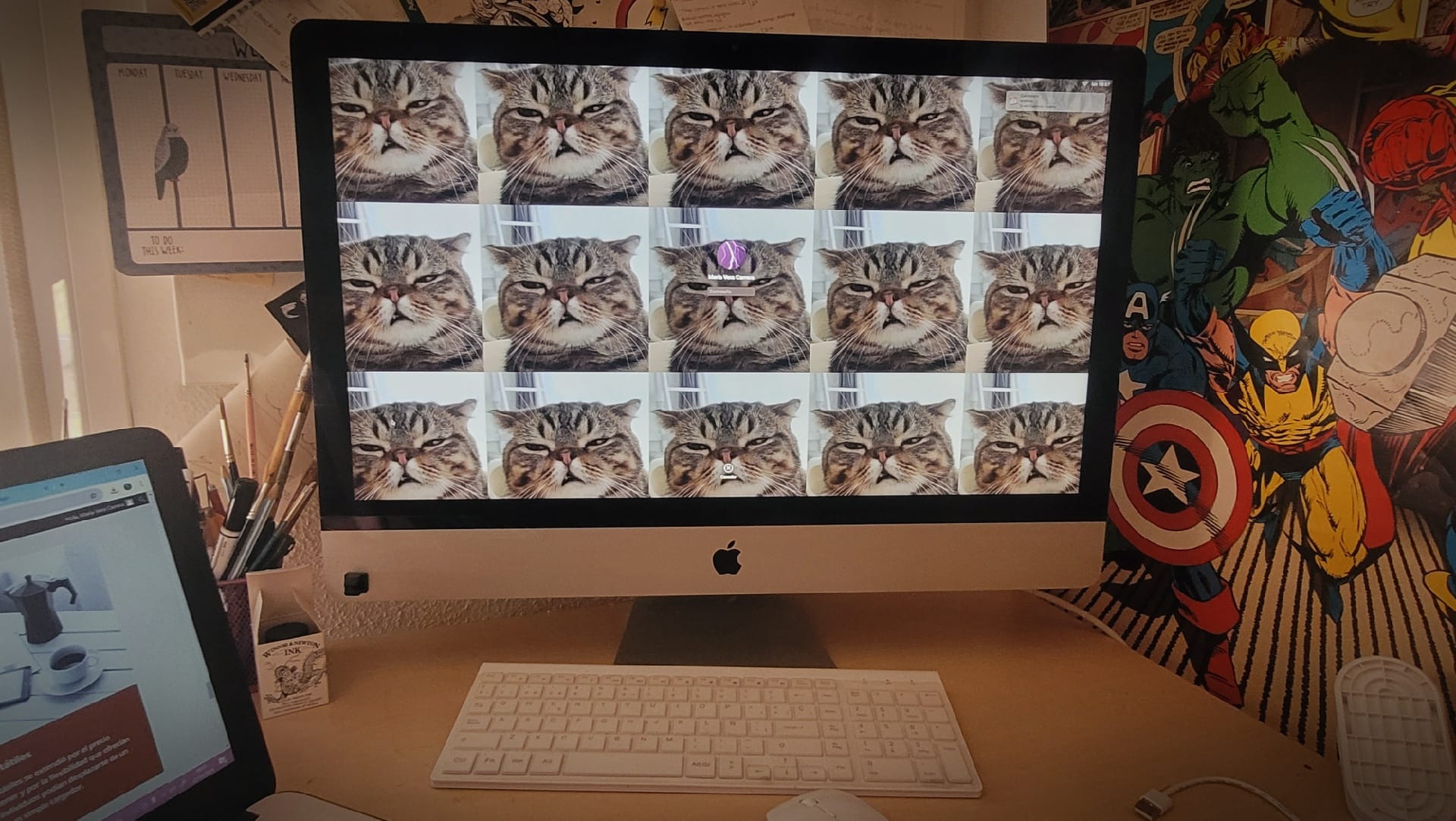 Ordenador de mesa de Apple.